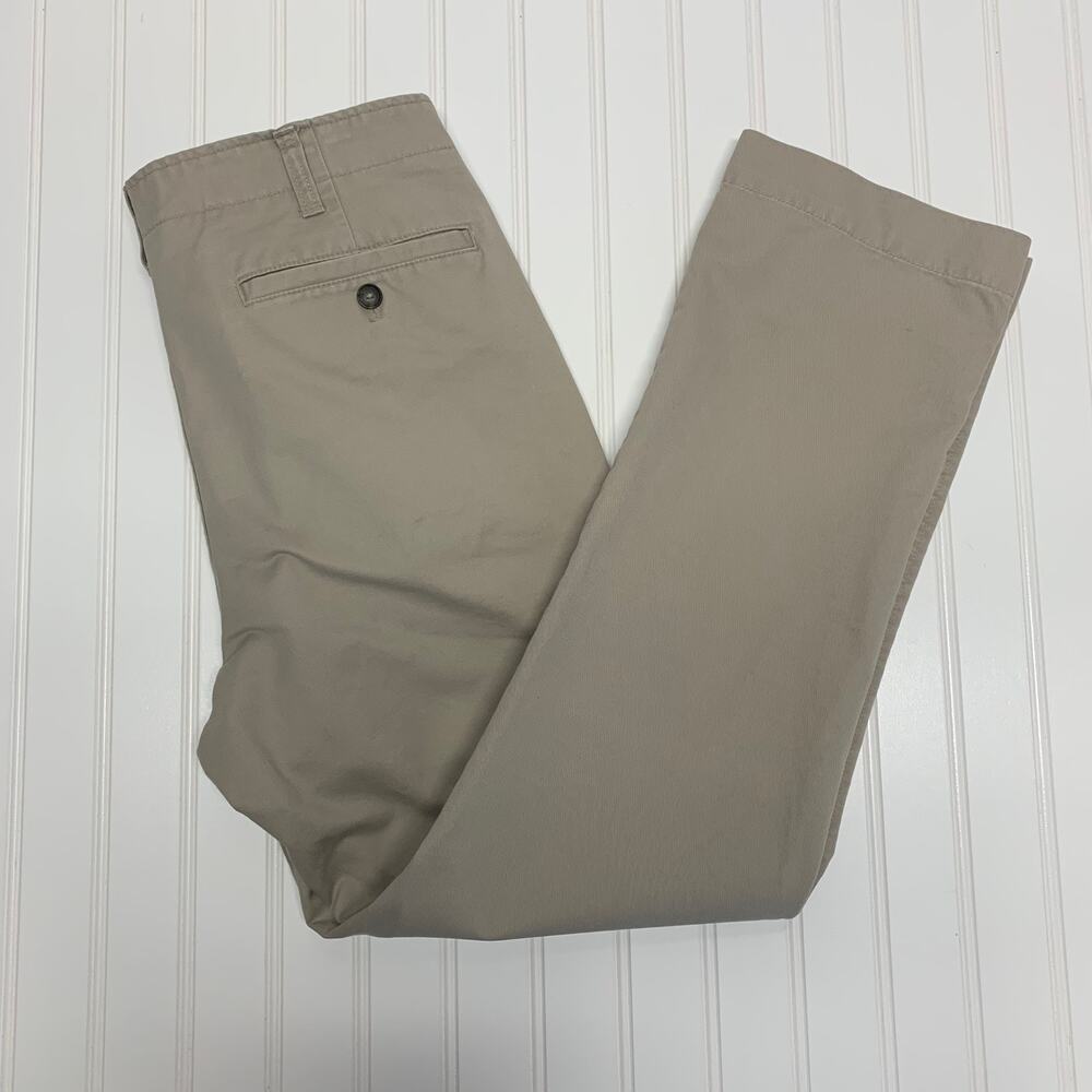 Joseph Abboud Taupe Cotton Chinos Sz 32 x 30